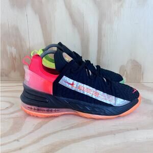 Nike - Air Zoom Max Lebron 18 - Sneakers - Black - Big Kid's - 5.5Y - CW2760-009